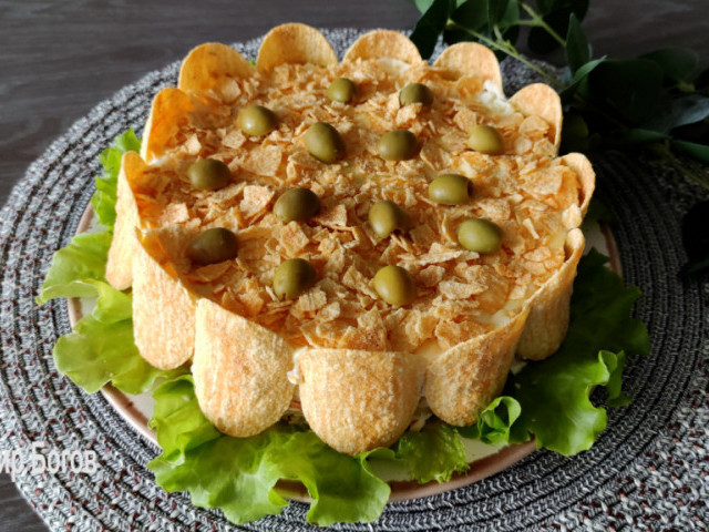 Идеальный салат на праздничный стол! Салат «Золотой петушок»
